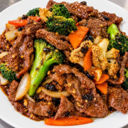 Beef in Black Bean Sauce