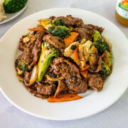 Beef in Black Bean Sauce with Vegetable