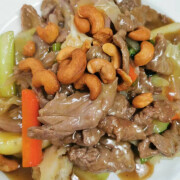 Beef with Cashews with Veges