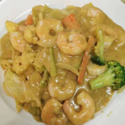 Curry King Prawn with Veggies