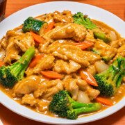 Satay Chicken with Vegetable