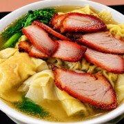 Wonton Noodle Soup &amp; BBQ Pork 